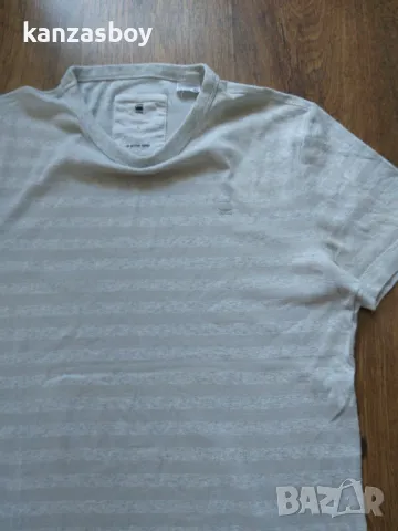 g-star kantano slim - страхотна мъжка тениска Л , снимка 3 - Тениски - 47584033