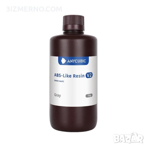 Фотополимерна Смола Anycubic ABS-Like UV Resin V2 Water Wash 365-405nm / 1000g, снимка 4 - Консумативи за принтери - 42792893