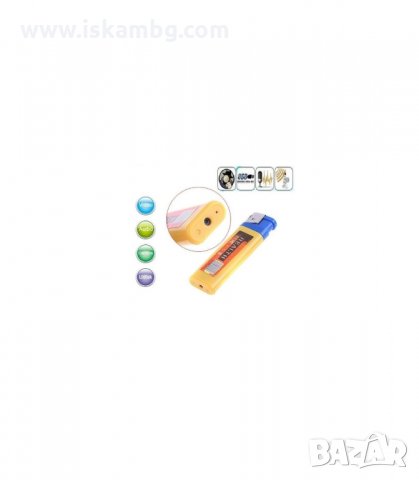 МИНИ СКРИТА КАМЕРА В ЗАПАЛКА С РЕЗОЛЮЦИЯ 1280 Х 960 - код 0033, снимка 4 - Друга електроника - 34116945