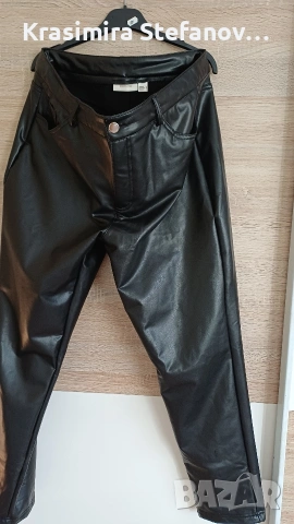 дамски кожен зимен ватиран панталон, снимка 6 - Спортни екипи - 53140922
