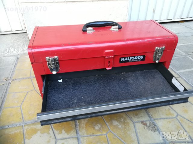 halfords professional-метален куфар за инструменти 0711202013, снимка 16 - Куфари с инструменти - 30709849