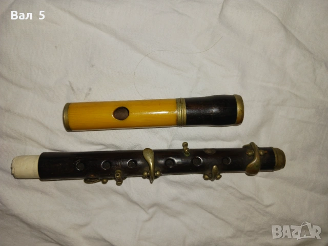 Много стара пиколо флейта, снимка 8 - Духови инструменти - 53246107