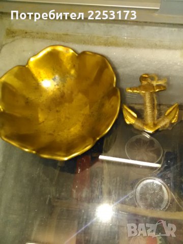 Мес.купа и месингова котва за декор, снимка 2 - Декорация за дома - 30248056