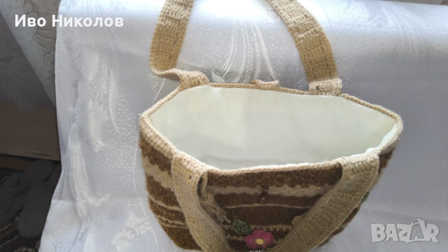Дамски плетени чанти , снимка 4 - Чанти - 53813987