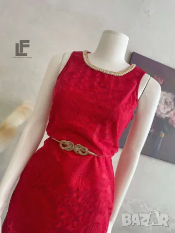 Рокля LFS Glam Season Red  , снимка 5 - Рокли - 50434762