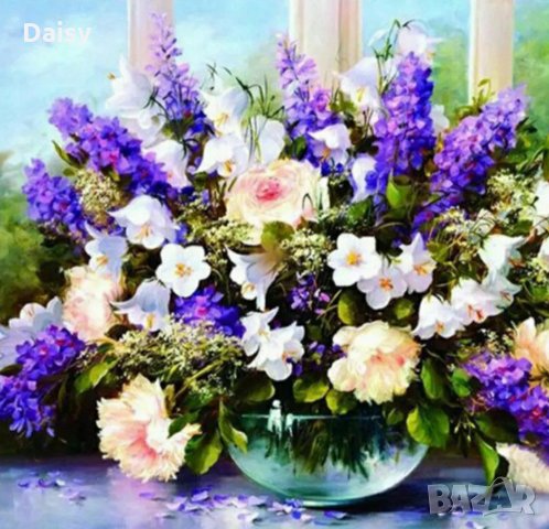 Диамантен гоблен" Лятна градина", снимка 14 - Гоблени - 31851369