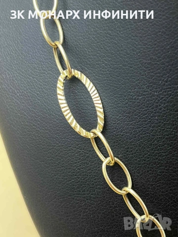 Златен ланец 14К , снимка 4 - Колиета, медальони, синджири - 53050032