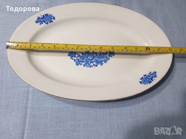 Порцеланови чинии и плата-Китка-Нови пазар, снимка 4 - Сервизи - 35079505