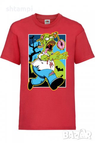 Детска тениска The Simpsons Homer Simpson 01,Halloween,Хелоуин,Празник,Забавление,Изненада,Обичаи,, снимка 4 - Детски тениски и потници - 38158167