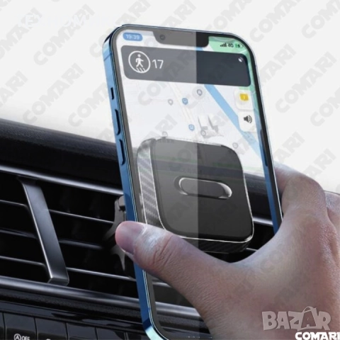 Магнитна стойка за телефон с възможност на въртене на 360 градуса, снимка 7 - Аксесоари и консумативи - 51884225