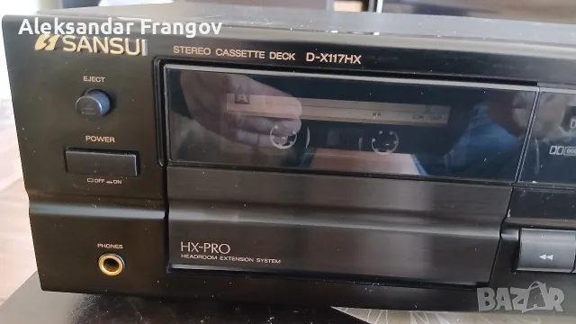 SANSUI DX - H 117 HX stereo cassette deck , снимка 5 - Декове - 56320369