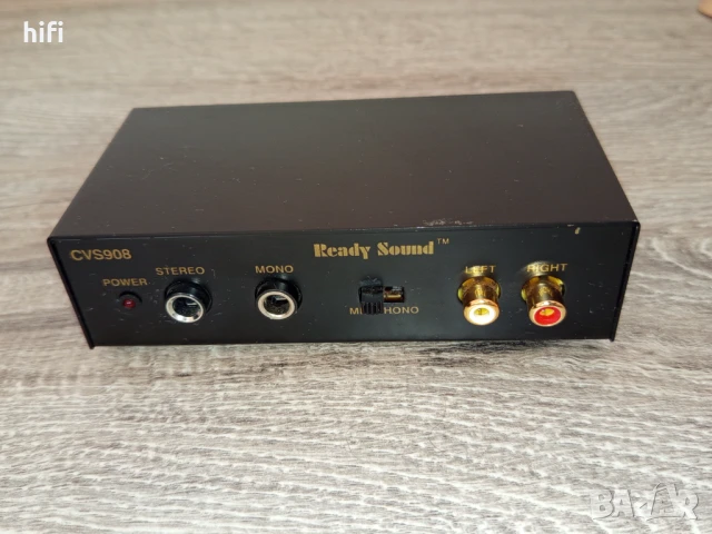 Предусилвател за грамофон и микрофон Ready Sound CVS908