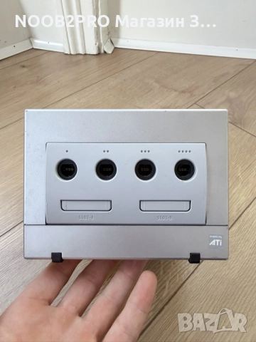 Nintendo GameCube DOL-101 PAL Сребрист, снимка 7 - Nintendo конзоли - 56169395