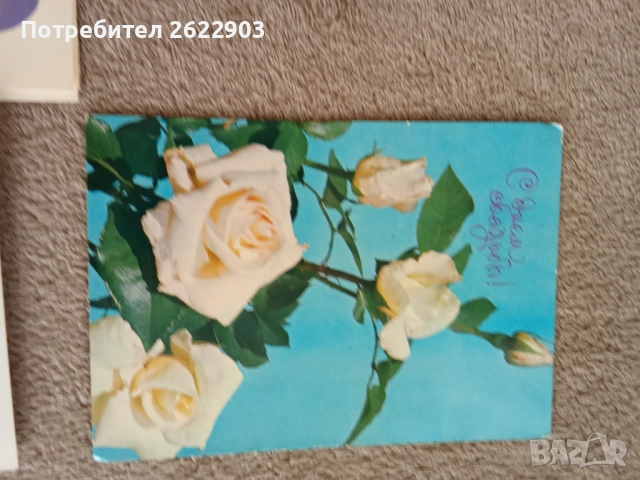 Руски поздравителни картички, снимка 5 - Колекции - 52413902