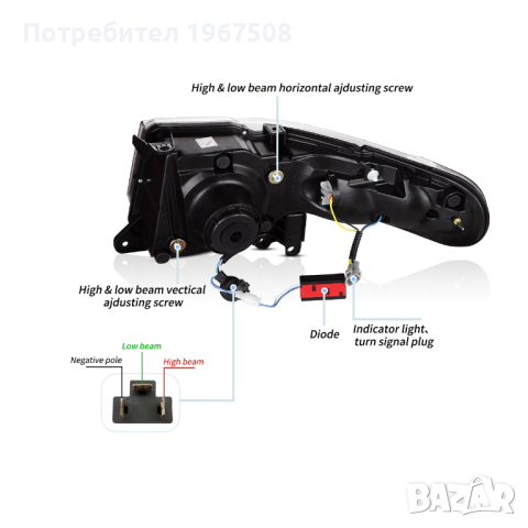 Фарове с решетка и стопове за Toyota FJ Cruiser, снимка 8 - Части - 44633852