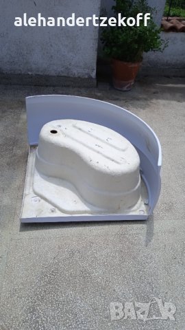 Душкабина с черен гръб и опушени врати , снимка 4 - Други стоки за дома - 37336988