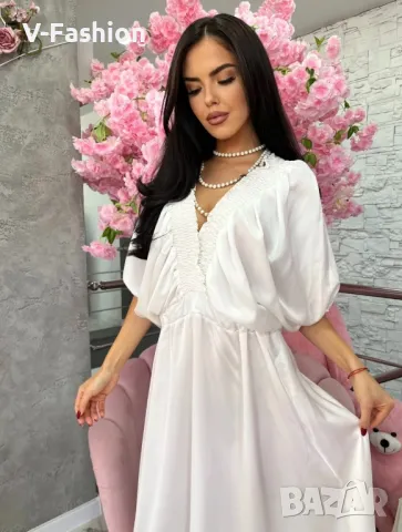 бяла рокля , снимка 7 - Рокли - 49254105