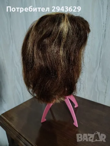 Перука от естествен косъм , снимка 5 - Аксесоари за коса - 49653721