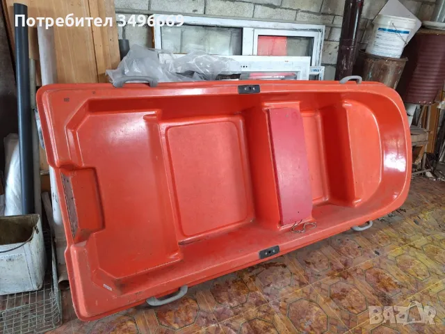 Лодка пластмасова 2.65 на 1.15 м, снимка 3 - Воден транспорт - 49789448