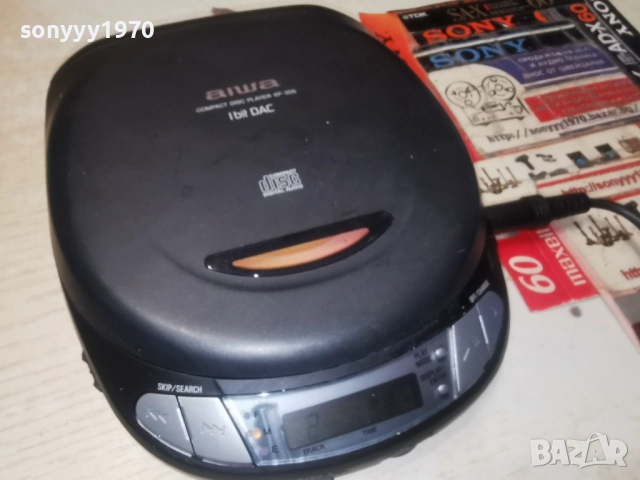 AIWA XP-205 CD WALKMAN-ВНОС SWISS 2112251749, снимка 7 - CD дискове - 52867709