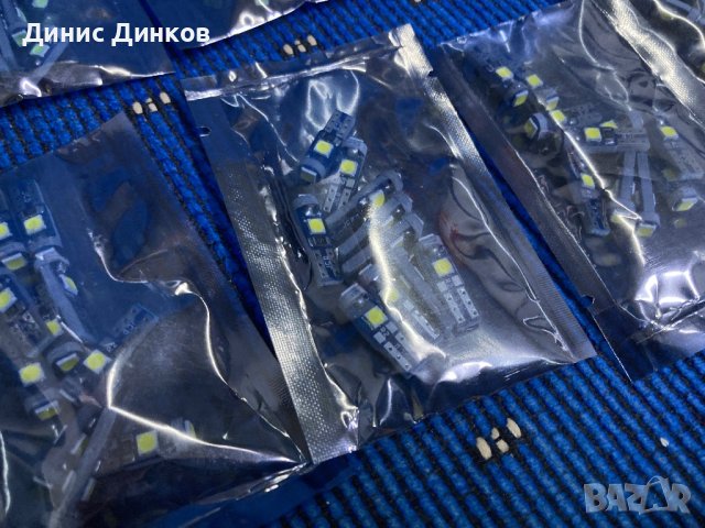 Лед LED крушки лампи за километражи и арматурни табла, снимка 7 - Части - 42563329