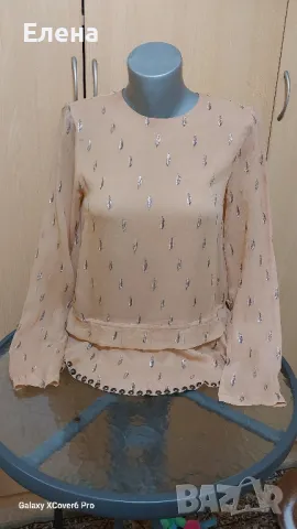 Блуза Н&M. 100% коприна. размер S., снимка 2 - Блузи с дълъг ръкав и пуловери - 50024799