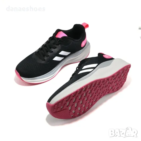 Дамски маратонки с анатомична подметка в черно , снимка 3 - Маратонки - 49722320