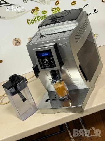 Кафемашина кафе автомат delonghi magnifica S cappuccino с гаранция