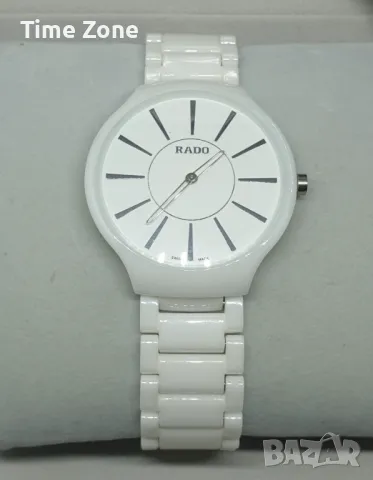 Rado True Thinline 39mm White Ceramic White Dial Дамски от Недраскаема Керамика