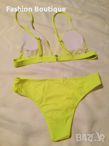 Жълт бански НЕОН, снимка 3 - Бански костюми - 31812486