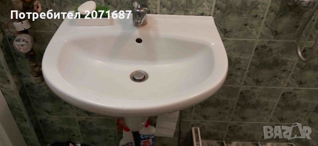 Санитария за баня- моноблок, мивка ,шкаф, душ система, снимка 1 - Мивки - 42082665