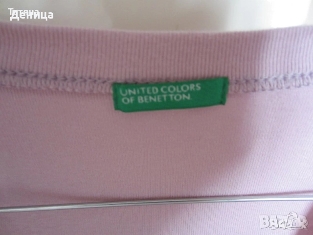 Тениска Benetton, снимка 2 - Тениски - 52137144