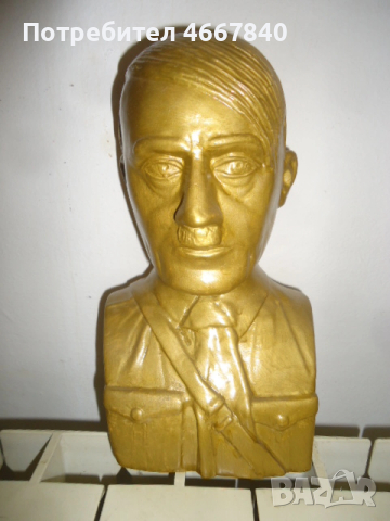 хитлер бюст керамика., снимка 2 - Други ценни предмети - 53224811