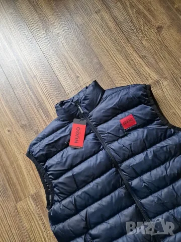 Страхотна мъжка грейка елек HUGO BOSS размер S M XL, снимка 3 - Якета - 55894993