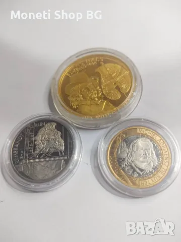 3бр. Медали монети в защитни капсули., снимка 9 - Нумизматика и бонистика - 49946312