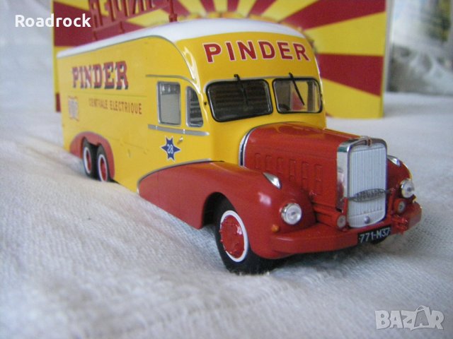 Колекционерско метално камионче Bernard 110MB 1951, снимка 8 - Колекции - 35481414