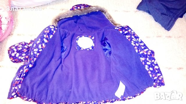Зимно яке за момиче, снимка 3 - Бебешки якета и елеци - 29857955
