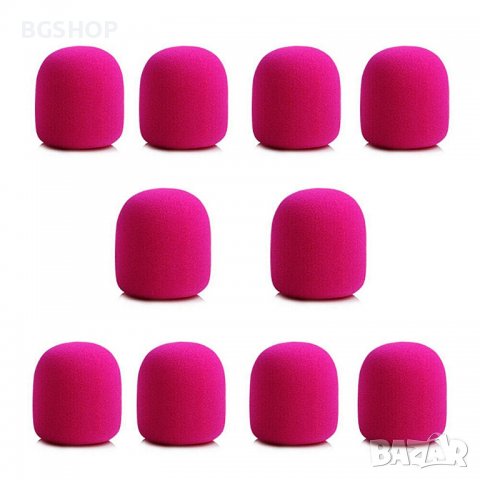 Ветробран за Микрофон / Sponge / - Розов неон, снимка 4 - Други - 38153165