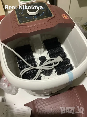 Воден нагряващ масажор за крака, снимка 2 - Продукти за маникюр - 54257177