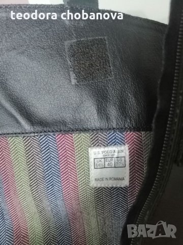 Дамски ботуши естествена кожа U.S.Polo, снимка 5 - Дамски ботуши - 35039618