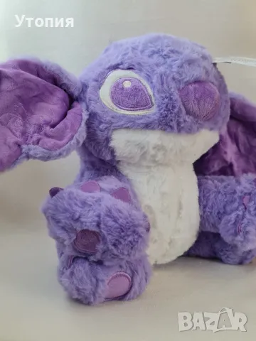 НОВО! Голям плюшен Стич, лилав цвят, снимка 2 - Плюшени играчки - 48104746