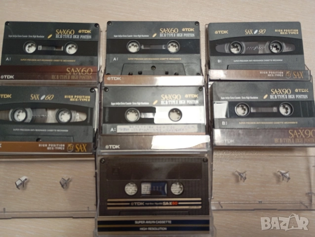 TDK SA 90 TDK SA X 90 TDK SA-X60/90 хромни аудио касети, снимка 5 - Аудио касети - 54234993