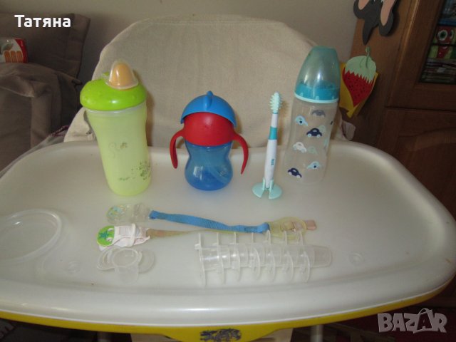 Кошове / 3 в едно/ за пренасяне на бебе;/шише; чаша;капчета на ВИНТ за буркан с отвор/;стопери, снимка 12 - Прибори, съдове, шишета и биберони - 35555952