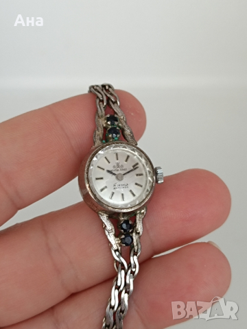 Красив сребърен механичен часовник Meister-Anker  , снимка 1