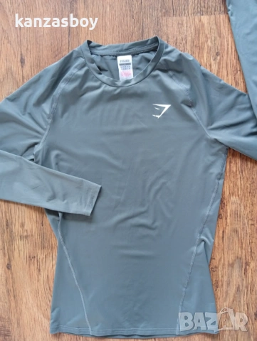 Gymshark Element Baselayer - мъжка блуза р-р S, снимка 5 - Блузи - 54216201