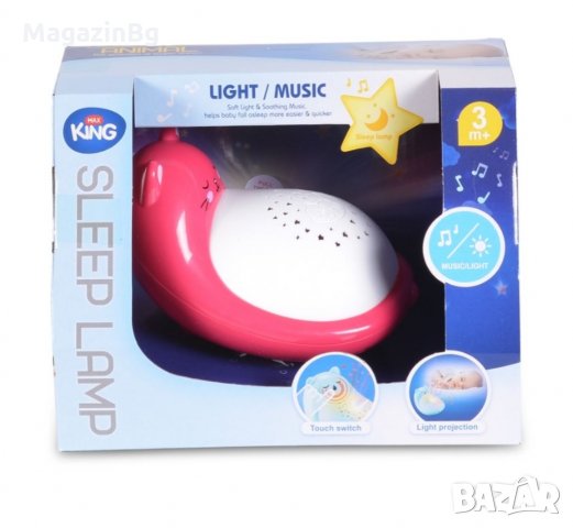 Нощна Музикална Лампа ANIMAL LAMP Чудесен Подарък, снимка 3 - Други - 34382626