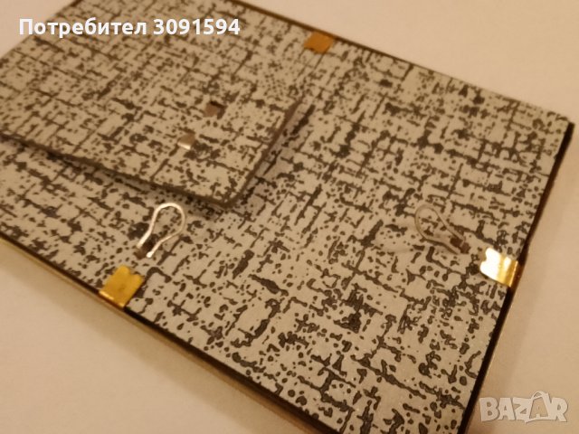 Рамка за снимка настолна става и за стена Арт Деко -1930г  не е използвана , снимка 7 - Антикварни и старинни предмети - 44218170