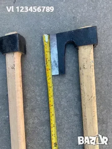 БРАДВА С ДЪРВЕНА ДРЪЖКА 1500ГР 82СМ, снимка 2 - Градински инструменти - 50849967