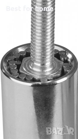 Тресчотка с универсална глава от 7 до 19 мм EASYmaxx Multi, снимка 5 - Ключове - 34926169
