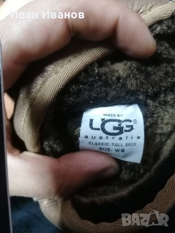 ботуши UGG Classic Tall  с подплата от шерпа  номер 37,5, снимка 4 - Дамски ботуши - 35651926